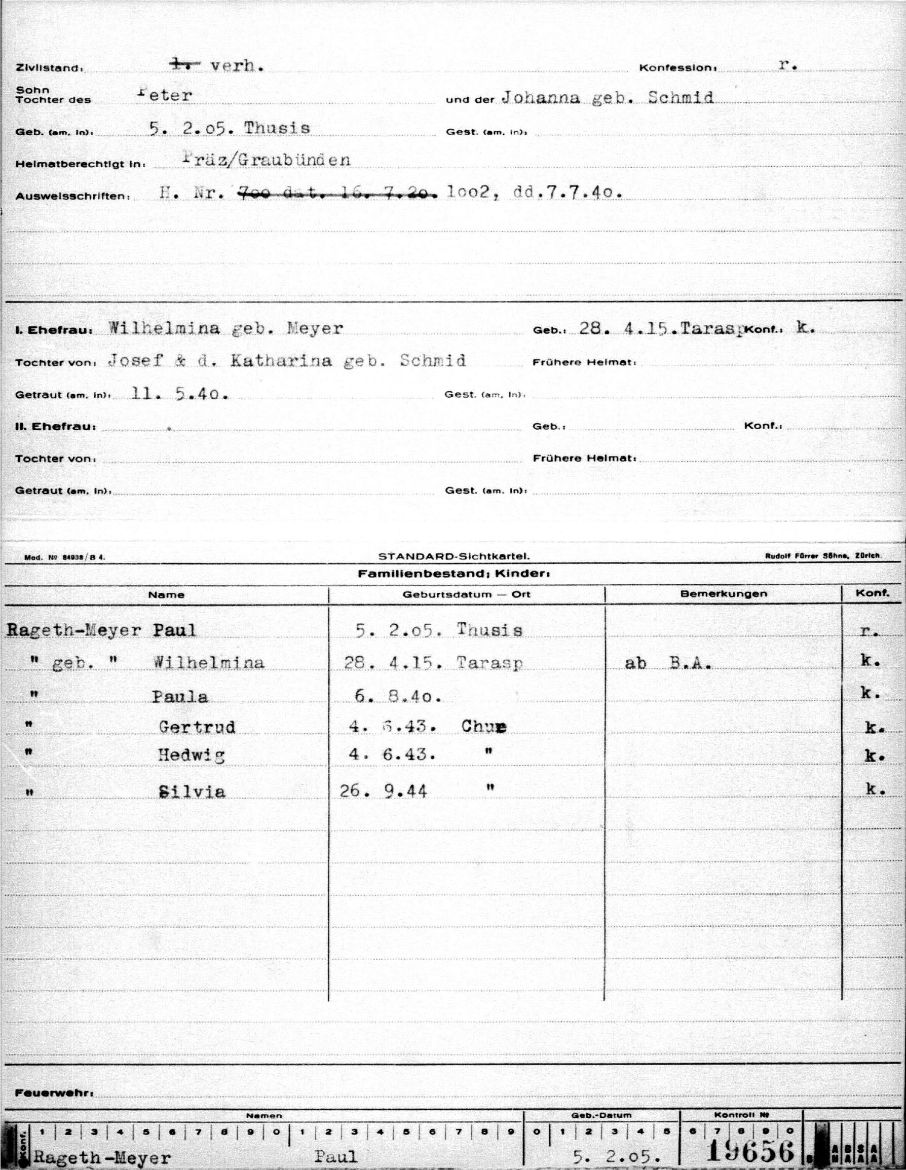 Archival document