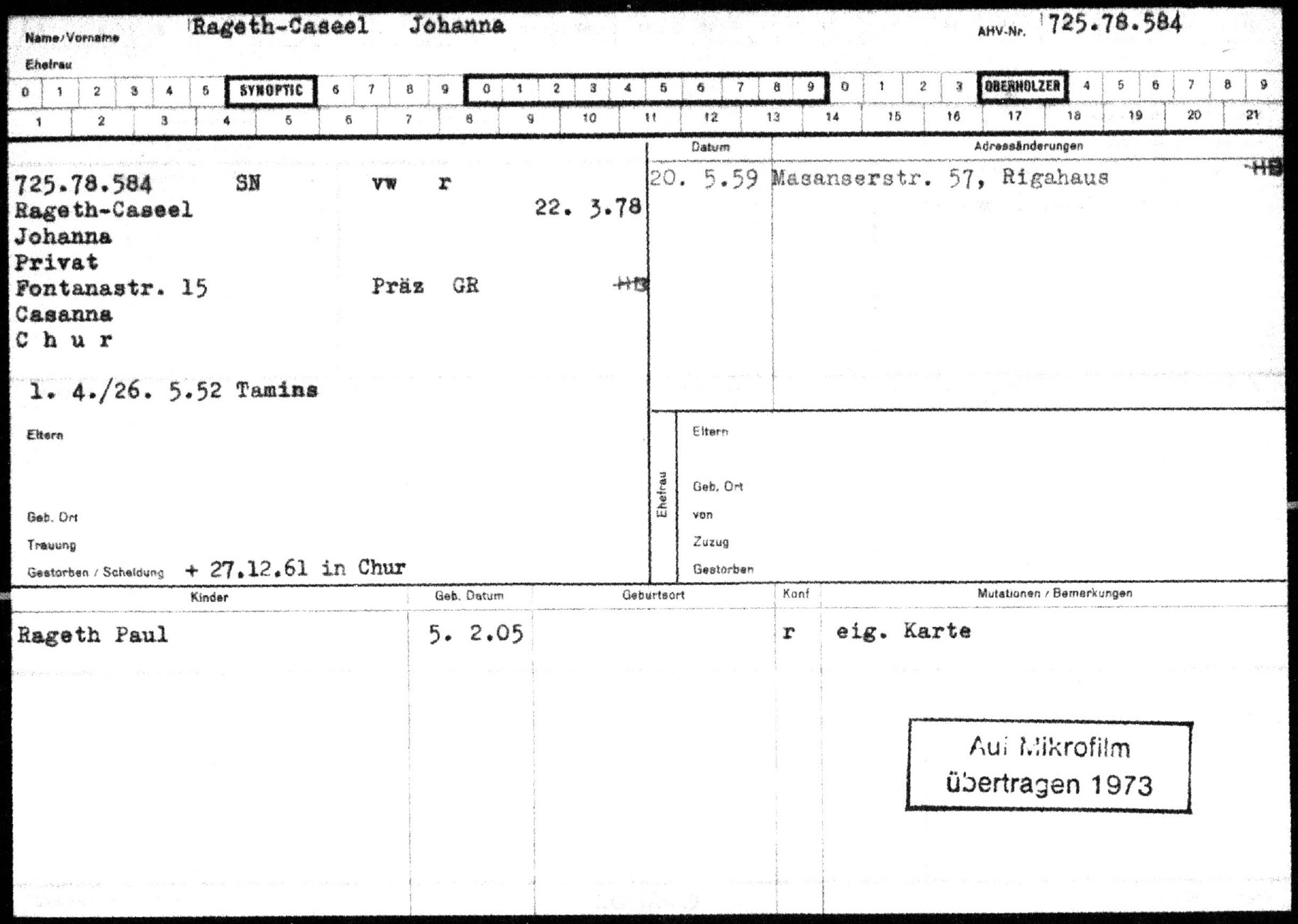 Archival document