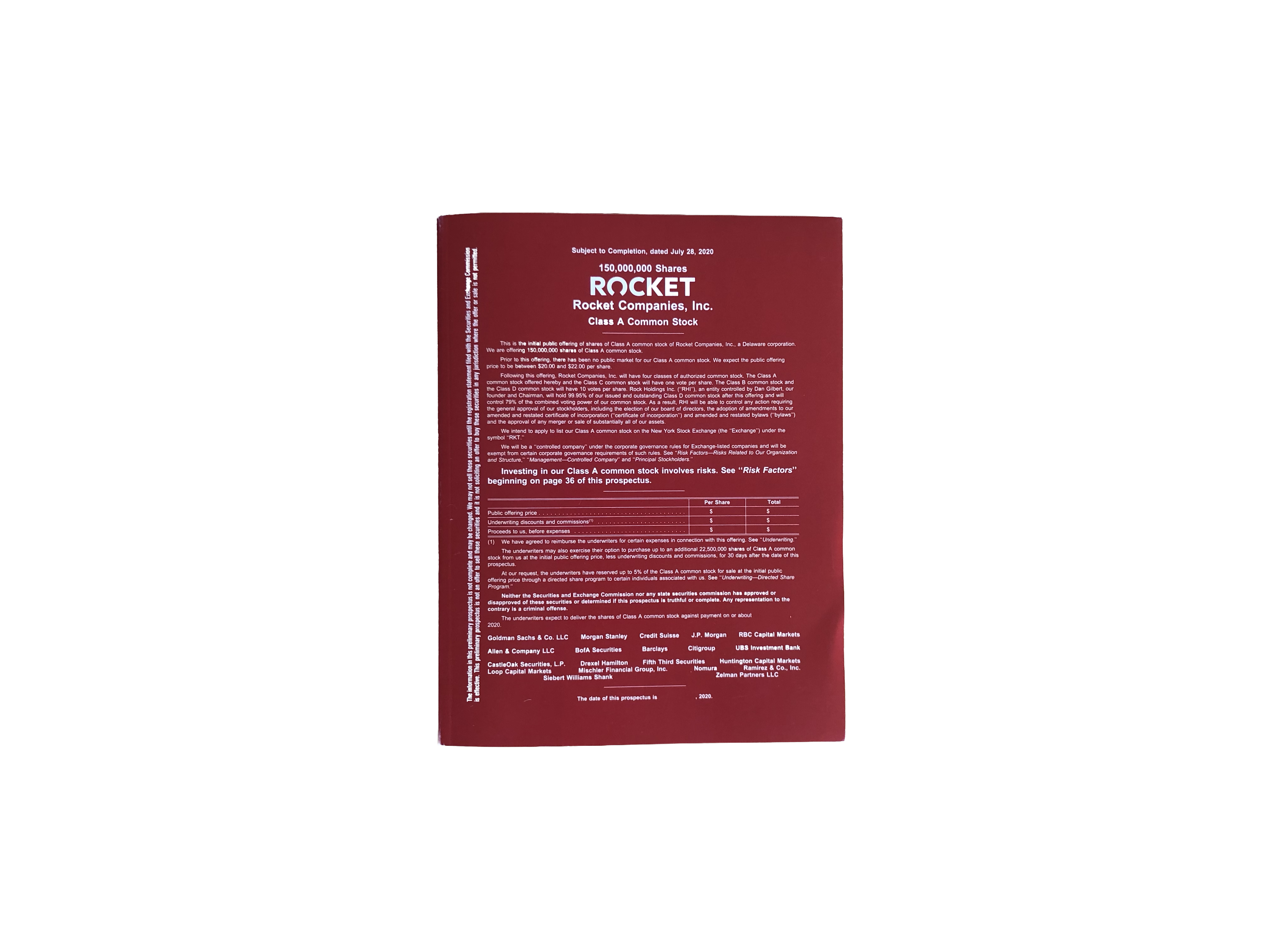 Rocket Companies IPO Prospectus