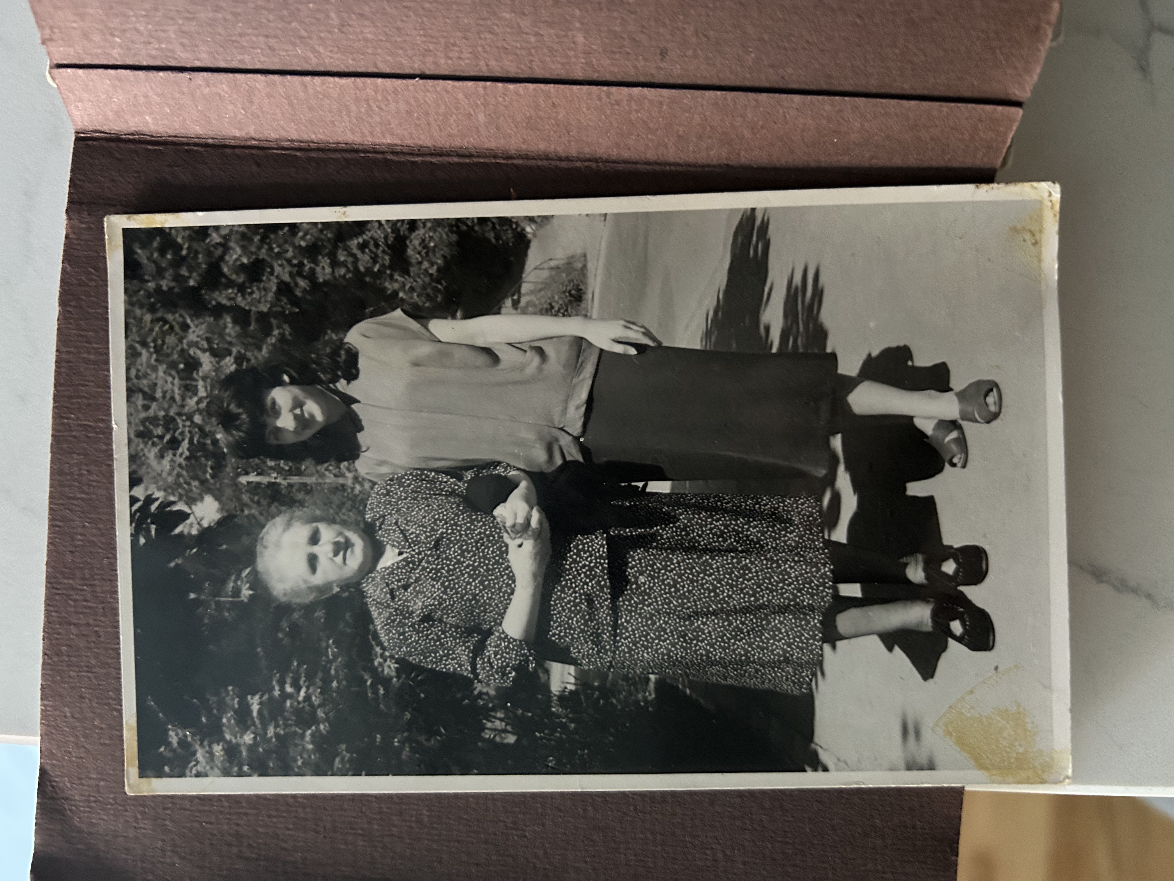 My grandma with her aunt